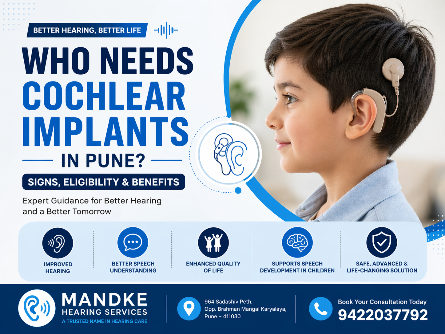 Who Needs Cochlear Implants in Pune
