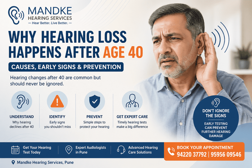 Hearing Loss After Age 40